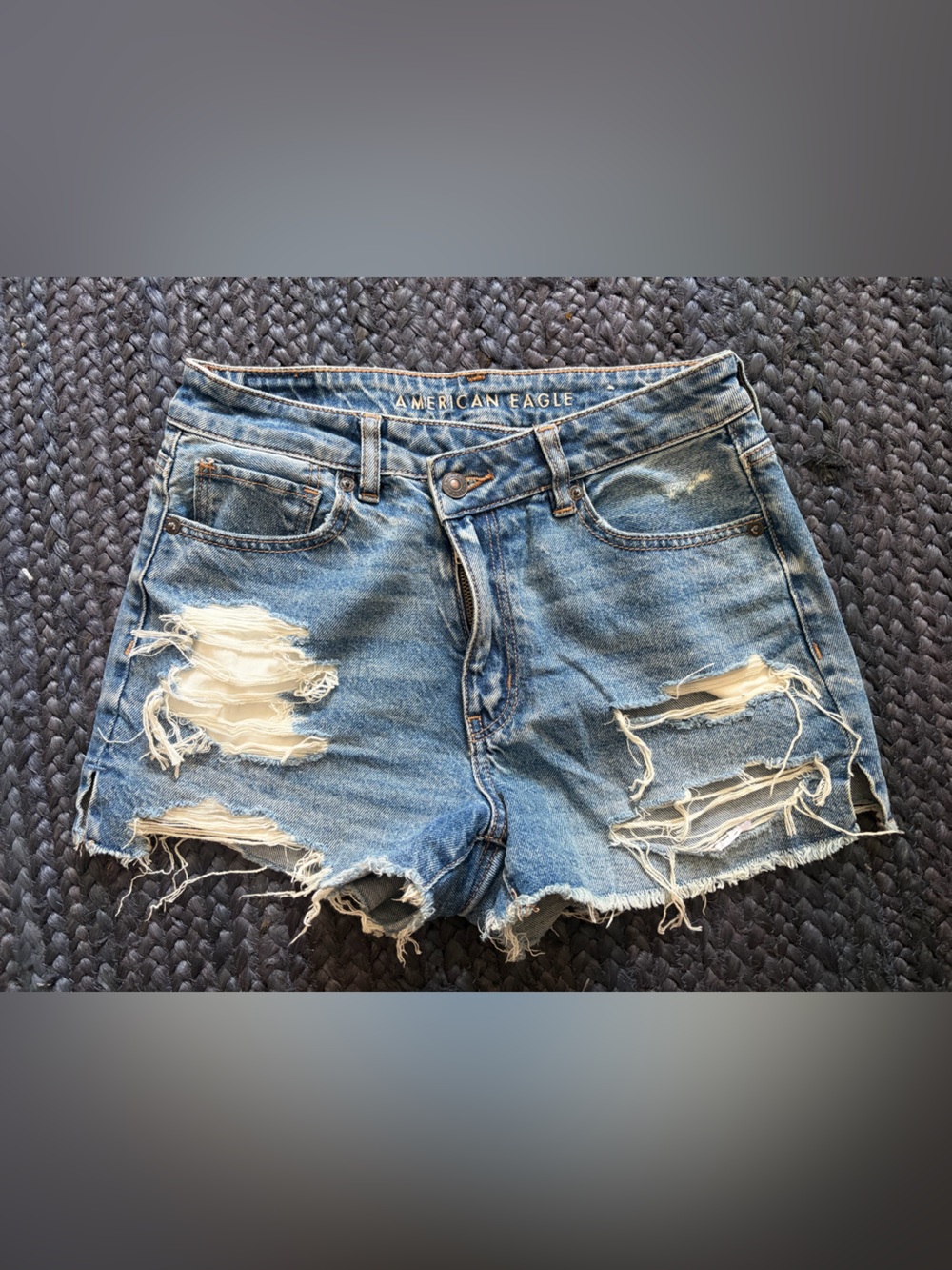 American eagle denim shorts